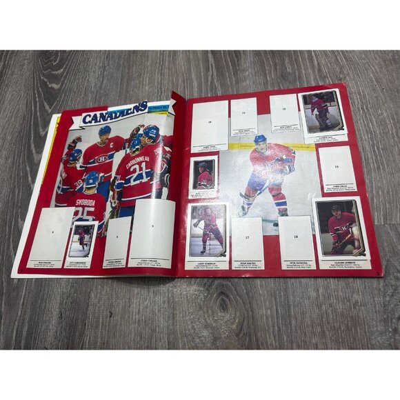 1987 O Pee Chee NHL Sticker Album Book With Wayne Gretzky Cover - Picture 3 of 8
